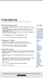 Mobile Screenshot of godabakverk.blogg.se