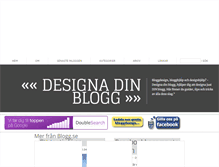 Tablet Screenshot of designadinblogg.blogg.se