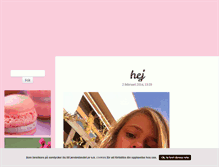 Tablet Screenshot of misscady.blogg.se