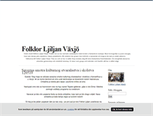 Tablet Screenshot of folklorljiljan.blogg.se