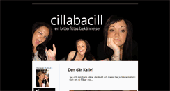 Desktop Screenshot of cillabacill.blogg.se