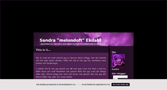 Desktop Screenshot of melondoft.blogg.se