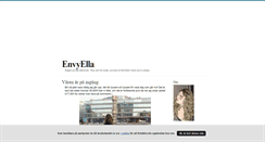 Desktop Screenshot of envyella.blogg.se