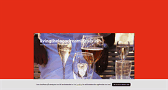 Desktop Screenshot of livingthelocodreamlifestylish.blogg.se