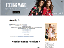 Tablet Screenshot of ameliel.blogg.se