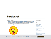 Tablet Screenshot of isabelleinreal.blogg.se