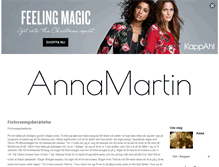 Tablet Screenshot of annamartin.blogg.se