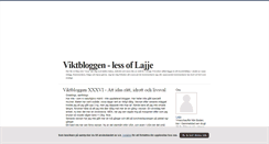 Desktop Screenshot of lajje.blogg.se