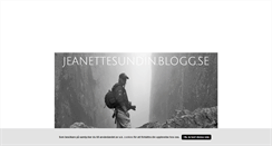 Desktop Screenshot of jeanettesundin.blogg.se