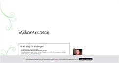 Desktop Screenshot of kekkonencoach.blogg.se
