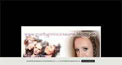 Desktop Screenshot of partyprincessans.blogg.se