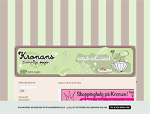 Tablet Screenshot of kronans.blogg.se