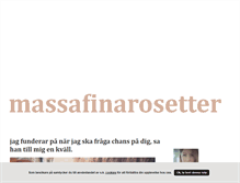 Tablet Screenshot of massafinarosetter.blogg.se