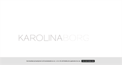 Desktop Screenshot of karolinaborg.blogg.se