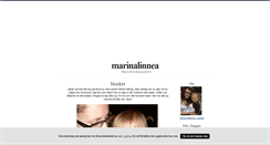 Desktop Screenshot of marinalinnea.blogg.se