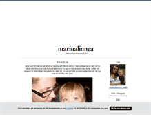 Tablet Screenshot of marinalinnea.blogg.se