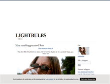 Tablet Screenshot of lightbulbs.blogg.se