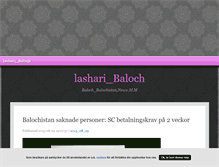 Tablet Screenshot of lashari.blogg.se