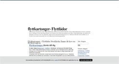Desktop Screenshot of flyttkartonger.blogg.se