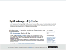 Tablet Screenshot of flyttkartonger.blogg.se