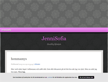 Tablet Screenshot of jennisofia.blogg.se