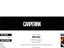 Tablet Screenshot of carperink.blogg.se