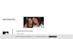 Desktop Screenshot of maryandjess.blogg.se