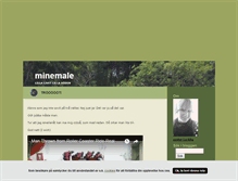 Tablet Screenshot of minemale.blogg.se