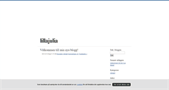Desktop Screenshot of lillajulia.blogg.se