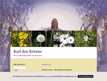 Tablet Screenshot of karldenkristne.blogg.se