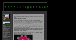 Desktop Screenshot of denduktigaannika.blogg.se