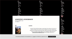 Desktop Screenshot of josefineea.blogg.se