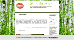 Desktop Screenshot of getinthemood.blogg.se