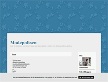Tablet Screenshot of modepolisen.blogg.se