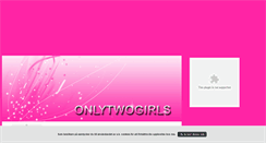 Desktop Screenshot of onlytwogirls.blogg.se