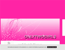 Tablet Screenshot of onlytwogirls.blogg.se