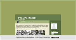 Desktop Screenshot of ollepia.blogg.se