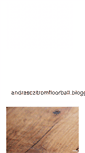 Mobile Screenshot of andrasczitromfloorball.blogg.se