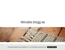 Tablet Screenshot of feliciabs.blogg.se