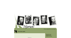 Desktop Screenshot of njorun.blogg.se