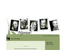 Tablet Screenshot of njorun.blogg.se
