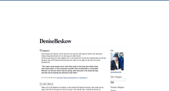 Desktop Screenshot of deniisebeskow.blogg.se