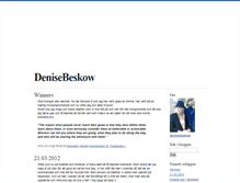 Tablet Screenshot of deniisebeskow.blogg.se