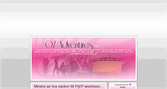Desktop Screenshot of ozadventures.blogg.se