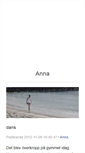 Mobile Screenshot of annasjk.blogg.se