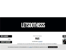 Tablet Screenshot of letsdothisss.blogg.se