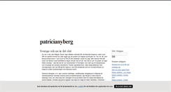 Desktop Screenshot of patricianyberg.blogg.se