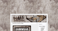 Desktop Screenshot of borashallen.blogg.se