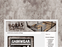 Tablet Screenshot of borashallen.blogg.se