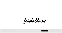 Desktop Screenshot of fridablanc.blogg.se